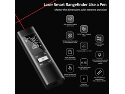Medidor De Distancia Láser Portátil Recargable S60 De 60 M Con Precisión De ±2 Mm Para Mediciones En Interiores.