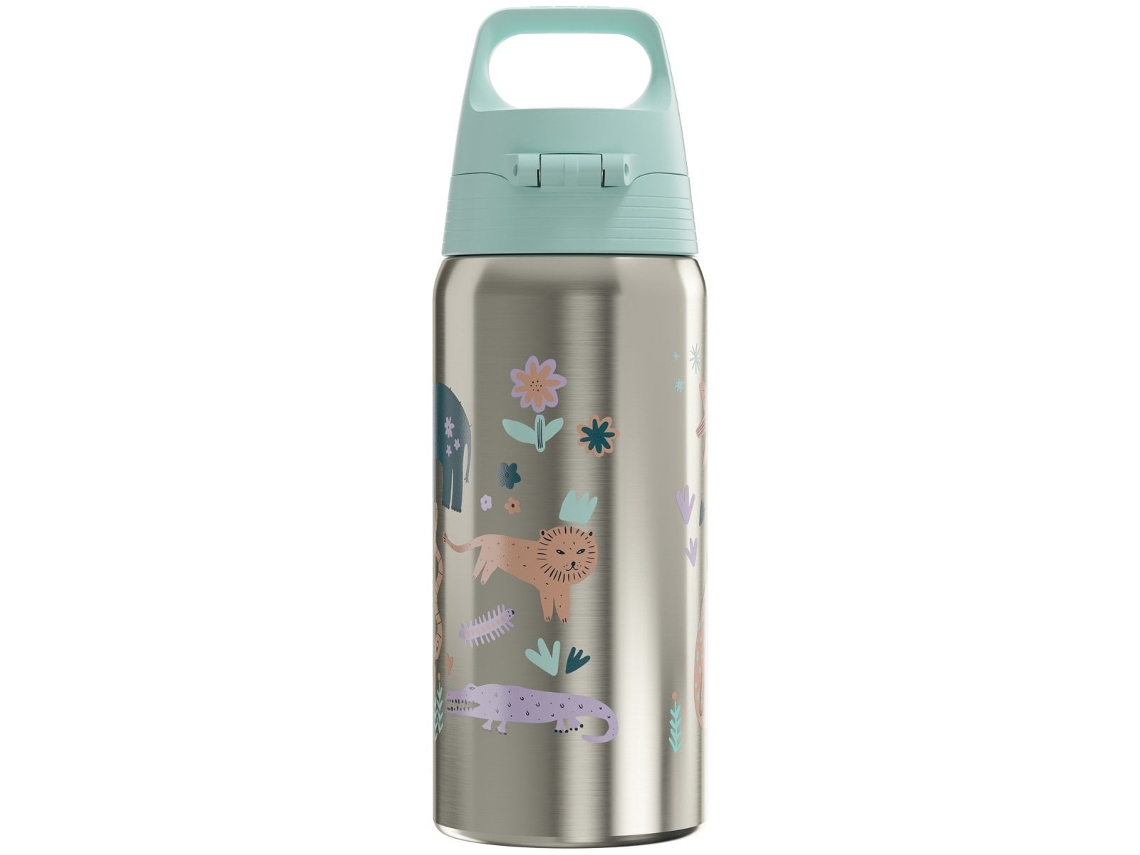 Botella de agua infantil Sigg Jungle de aluminio sin BPA de 0,5 l