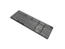 Conjunto De Teclas 132 Teclas Pc Transparente Altura Cbsa Ergonômico Para Teclado Mecânico Branco