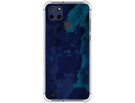 Carcasa Realme C21Y / C25Y TUMUNDOSMARTPHONE Acuarela 13 Multicolor