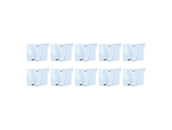 10 Clips Adhesivos Versátiles Para Cables, Organizadores Ignífugos Para El Hogar, La Oficina Y La Fábrica.