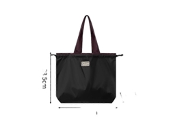 Bolsa de la compra plegable e impermeable, de gran capacidad y resistente al desgaste, apta para llevar al hombro o en la mano. GOKOCO