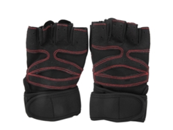 1 par de guantes de levantamiento de pesas para hombres y mujeres, protección de palma para ejercicio