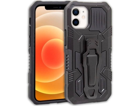 Funda para iPhone 12 mini COOL Hard Clip Gris