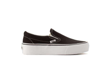 Zapatillas VANS Ua Classic Slip On Platform - Mujer (36.5 - Negro)