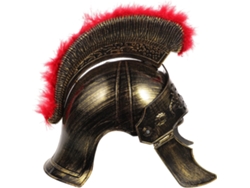 Casco Espartano Romano Clásico, De Plástico Ligero Y Cómodo, Para Adultos Y Adolescentes.