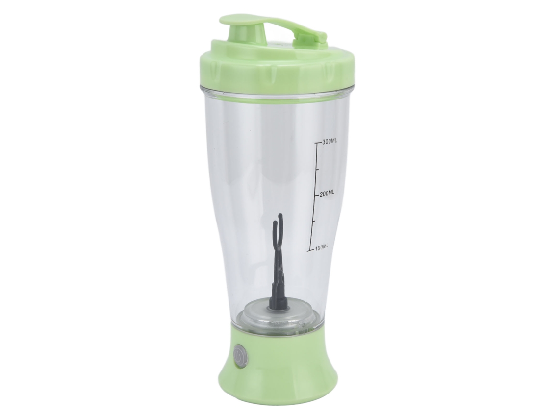 Vaso Mezclador Eléctrico Automático De 350 Ml Para Café, Leche Y Batidos - Verde