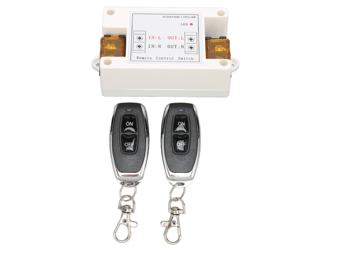Módulo de relé de 4 canales para control remoto inalámbrico industrial (433 MHz)