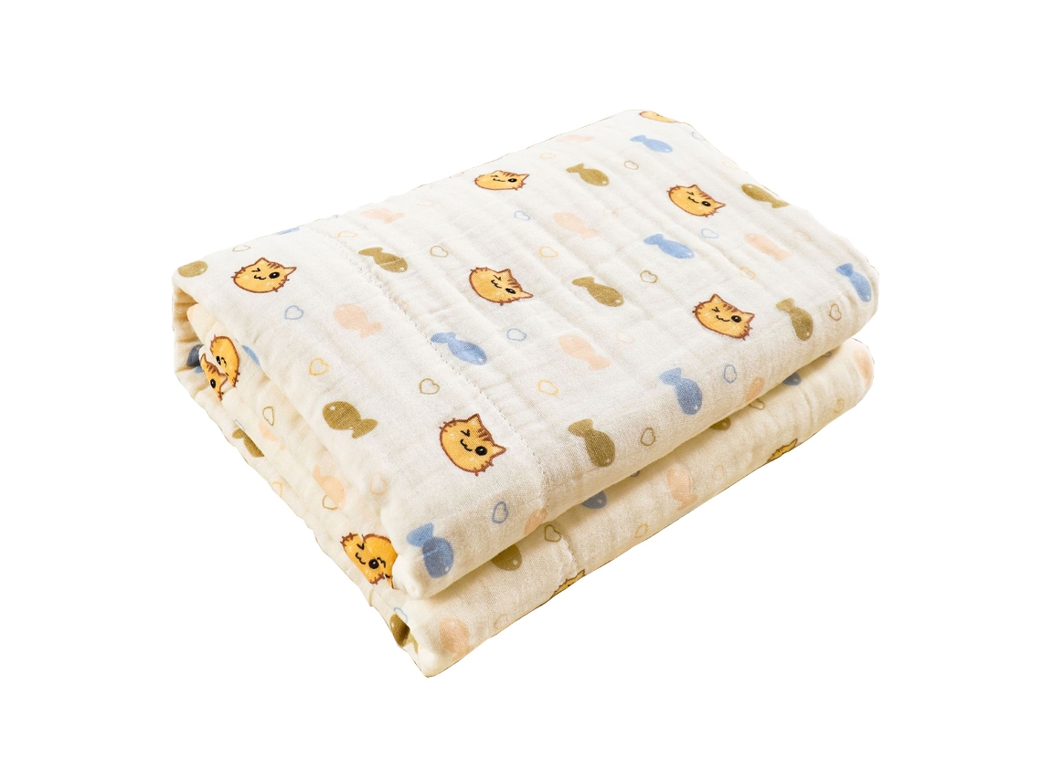 Toalla de Baño Kofihety Gasa Absorbente Algodón (26x24x5cm)