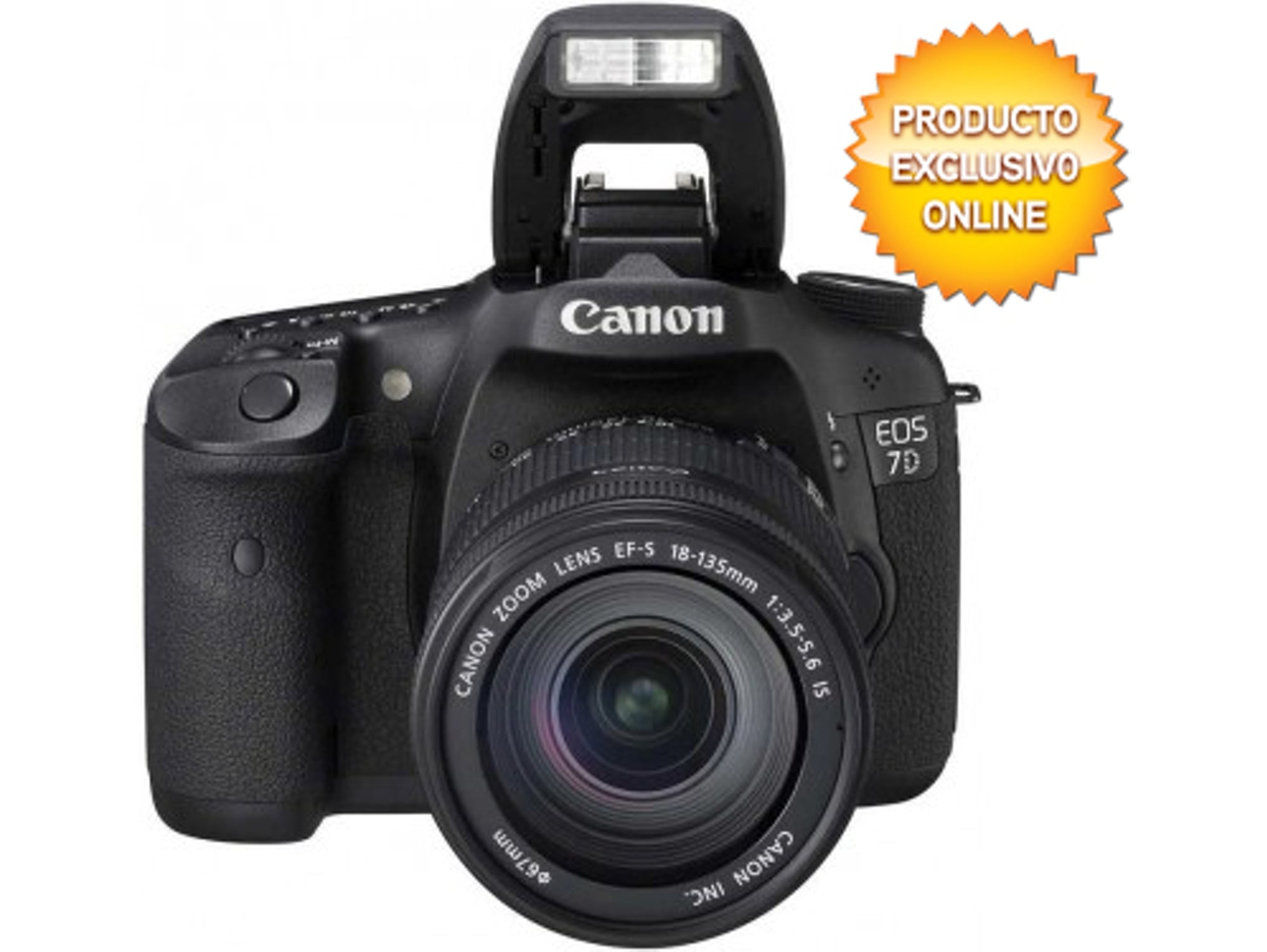 Cámara Réflex CANON EOS 7D EF-S 18-135 mm