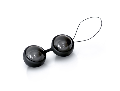 Estimulador LELO Beads Noir 'Premium' Edition Lujosas Bolas de Silicona para Ejercicios Kegel (Negras)
