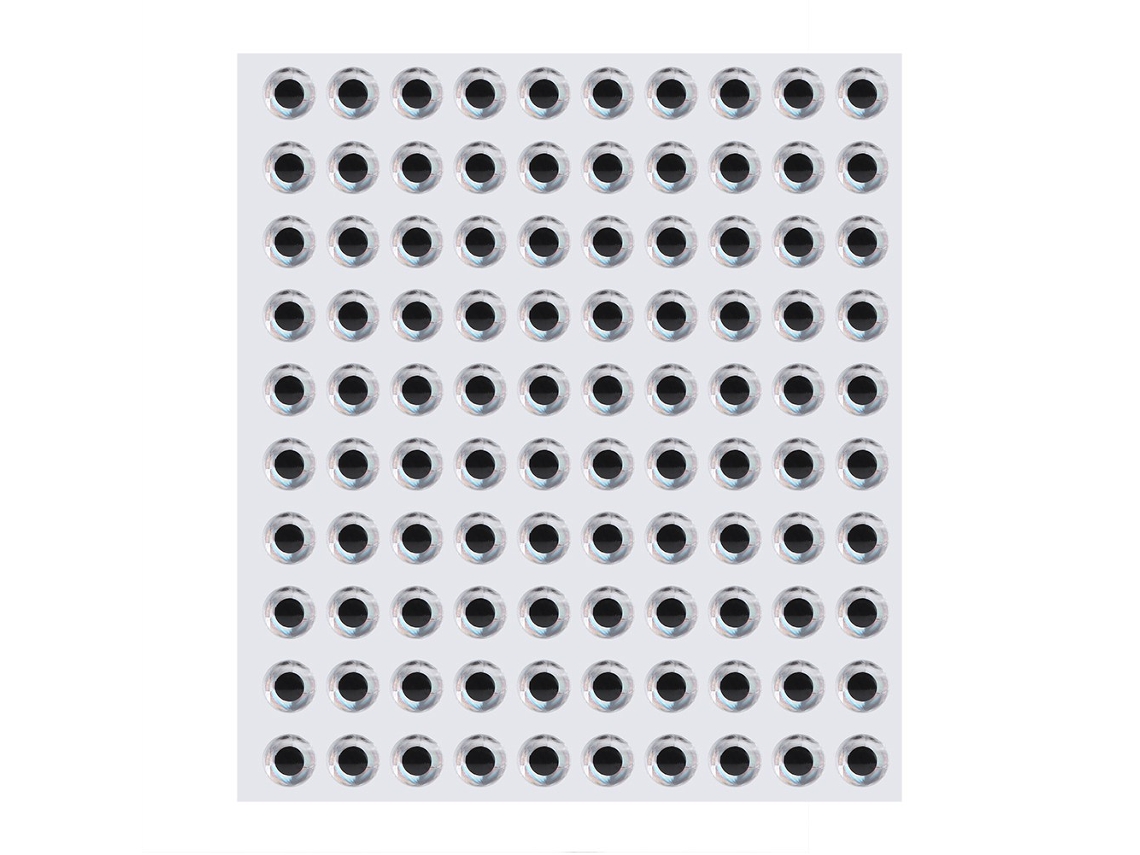 Ojos Adhesivos De Jig Para Cebo De Pesca Holográfico 3d 8mm Plata Para Amarrar Moscas Y Señuelos