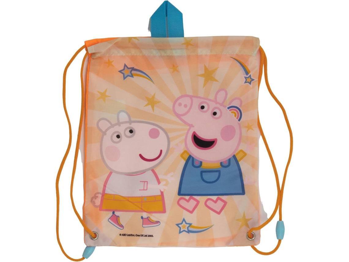 STOR - BOLSA MERIENDA PEPPA PIG 25X30 CM