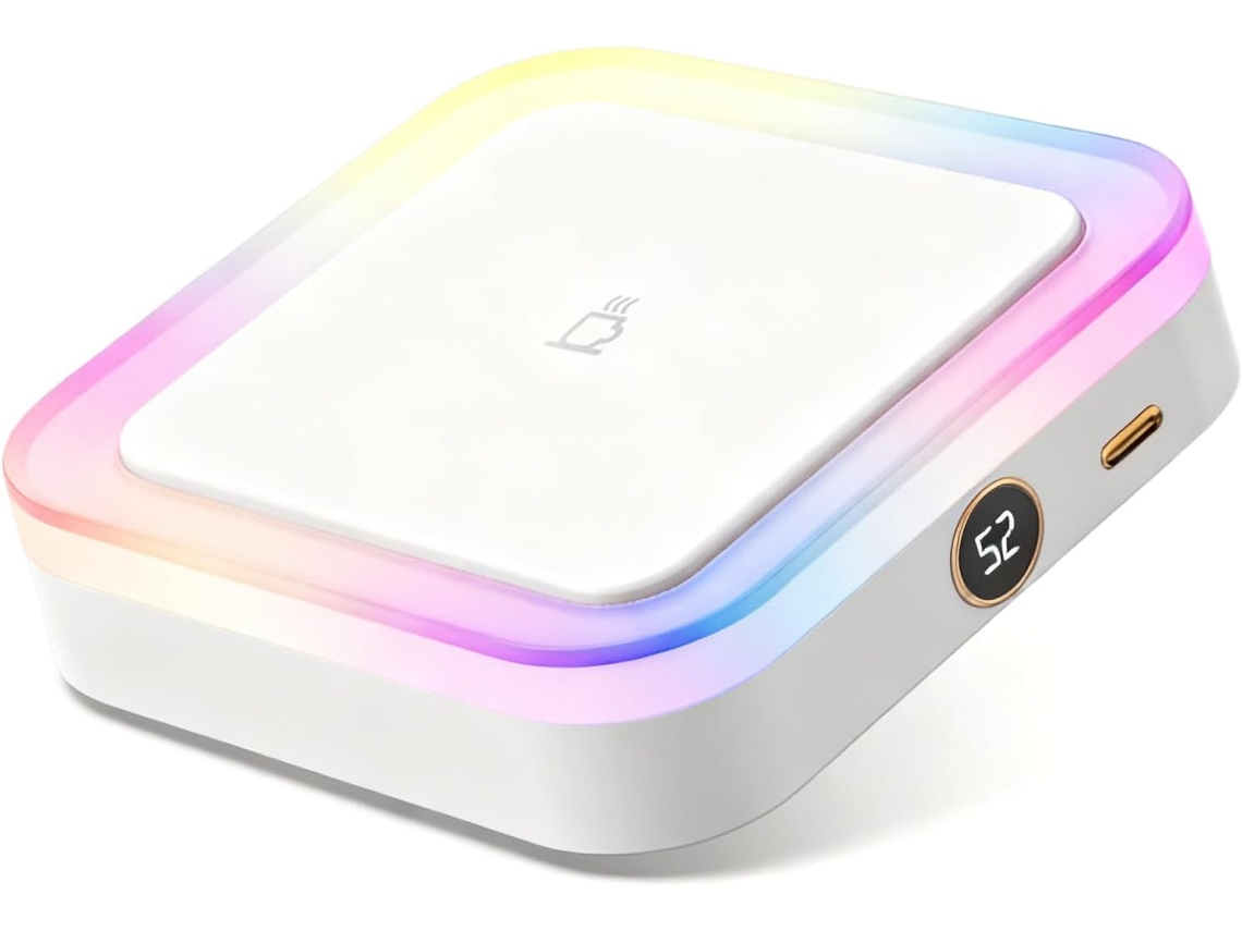 Calientatazas – Alimentación Usb, 3 Ajustes De Temperatura