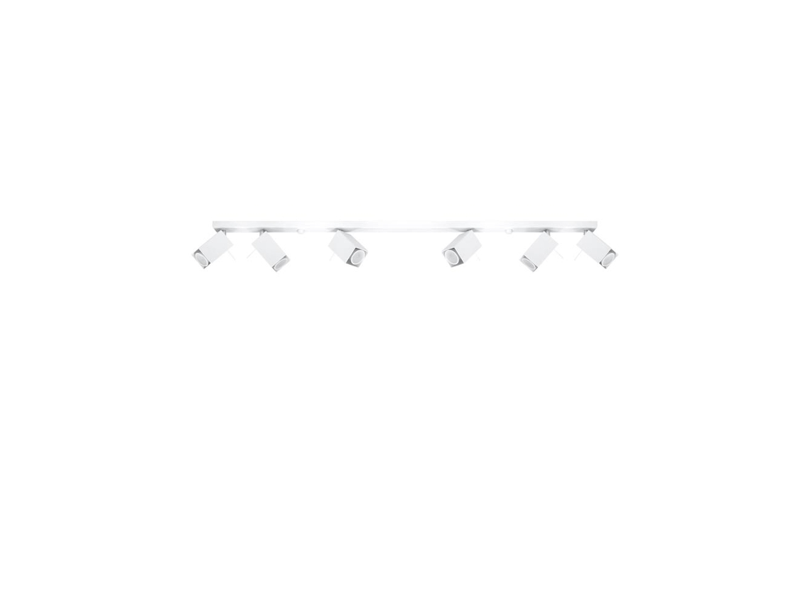 Sollux Sl.0464 Lámpara De Techo Merida 6l Blanco