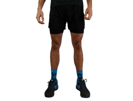Calção RAIDLIGHT Shorts R-light 2in1 Preto XL Homem