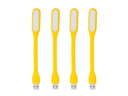 Mini lámpara LED USB flexible para portátil, teclado, batería externa y luz nocturna portátil.