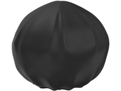 1 Funda Redonda Impermeable Para Barbacoa De 50 X 45 Cm (negra)