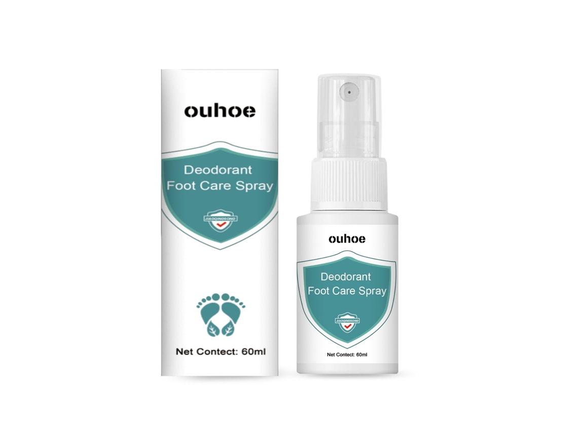 Spray refrescante para pies