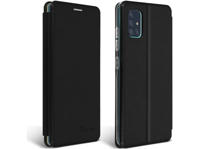 Funda Samsung Galaxy A51 AVIZAR Piel Negro