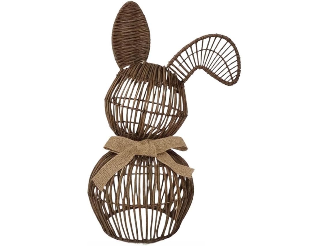 Figuras Genéricas De Conejito De Pascua: Ratán Artificial, Granja, Diseño, Decoración De Conejito De Pascua, Decoración
