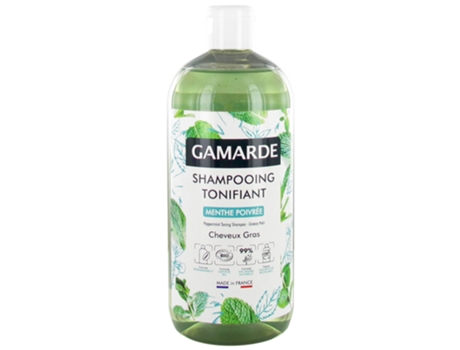 Champú Tonificante Menta Cabello Graso Bio 500 Ml GAMARDE