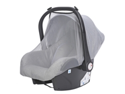 Funda para asiento de coche Chrui Baby con mosquitera, universal y transpirable (gris)