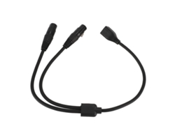 Cable Divisor En Y Dmx Con Conectores Xlr Hembra Dobles A Rj45 Hembra Para Controlador De Escenario Dmx Con Studio, 0,5 M