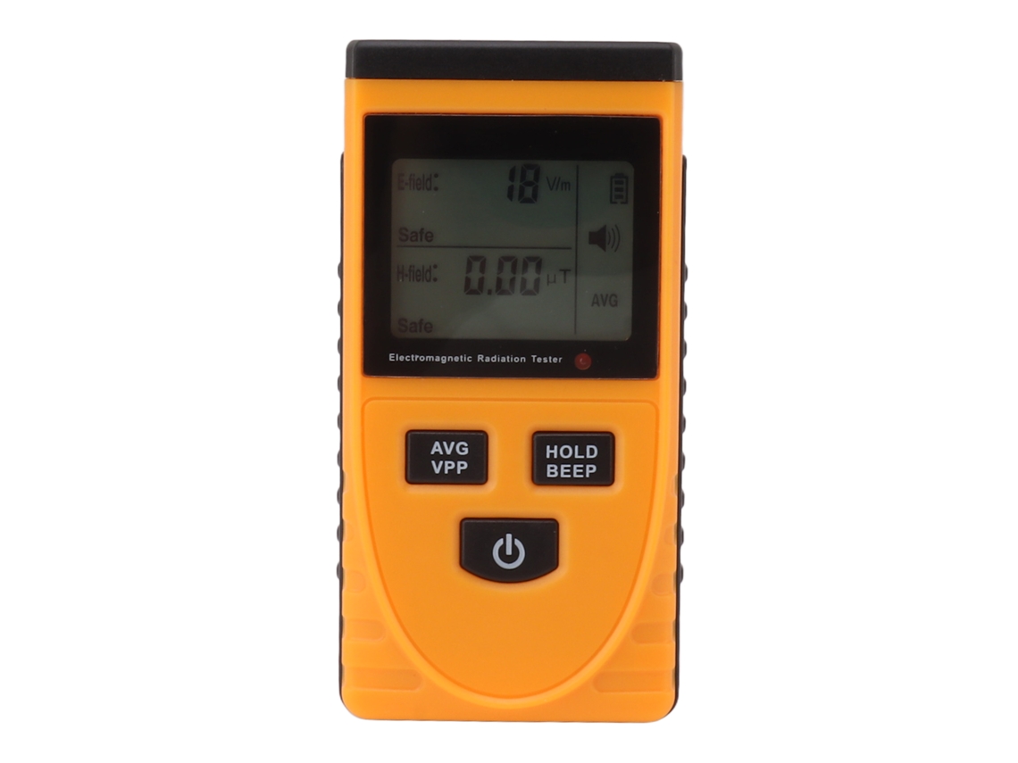 Detector De Radiação Eletromagnética Com Alarme E Display Lcd Para Eletrodomésticos