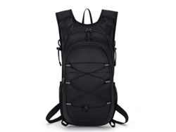 Mochila de hidratación, ideal para senderismo, ciclismo, escalada y acampada, color negro, Hexinyigjly