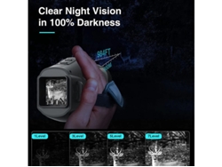 Dispositivo monocular de visión nocturna infrarroja 1080p con zoom digital 5x y alcance de visión en oscuridad total de 300 m para fotografía Yizhood