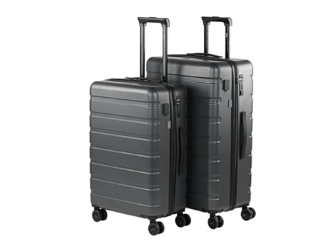 Juego De Maletas Rígidas Abs JASLEN Viena gris oscuro (49X77x28 Cm - 84,5L)