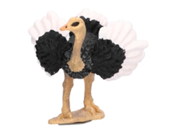 Modelo De Avestruz Altamente Simulado Coleção De Figurinas Animal Selvagem Prop Educativo Pvc Para Crianças Acima De 3 Anos