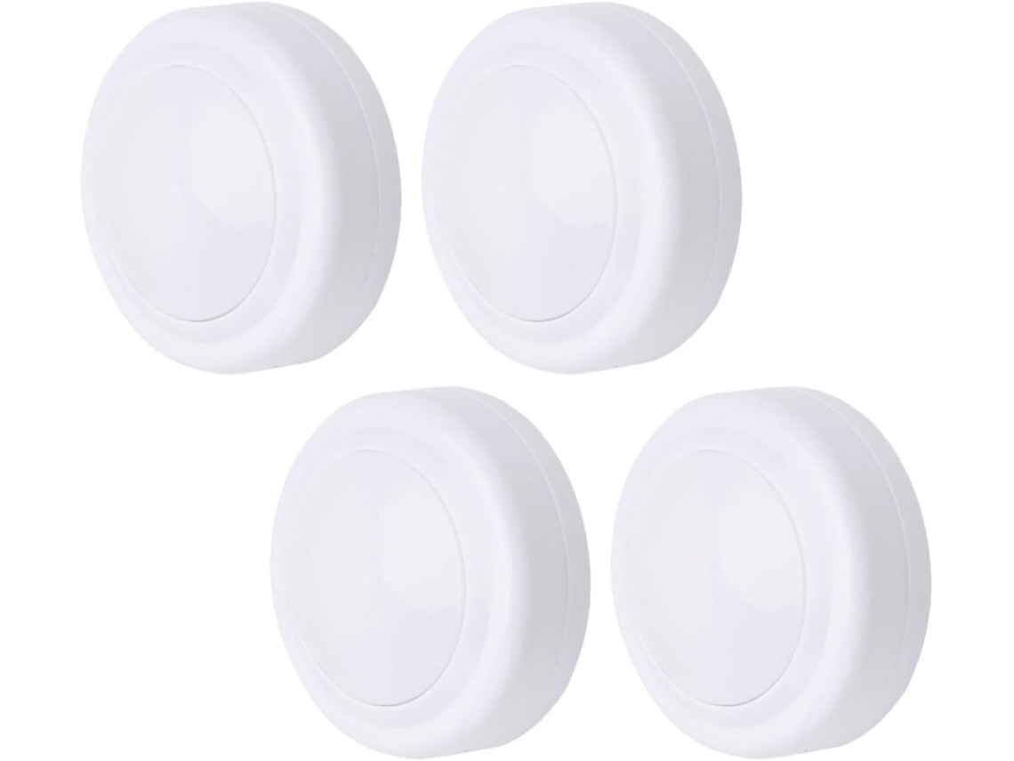 Juego De 4 Luces Nocturnas Led Suaves, Diseño Elegante.