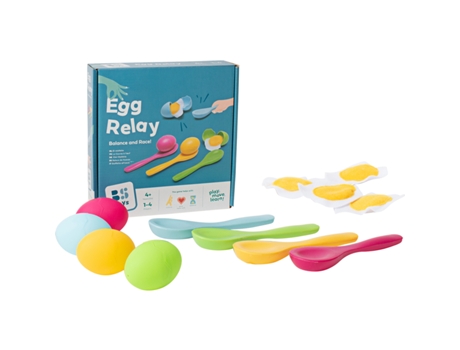 Juego de Relevo de Huevos BS-TOYS