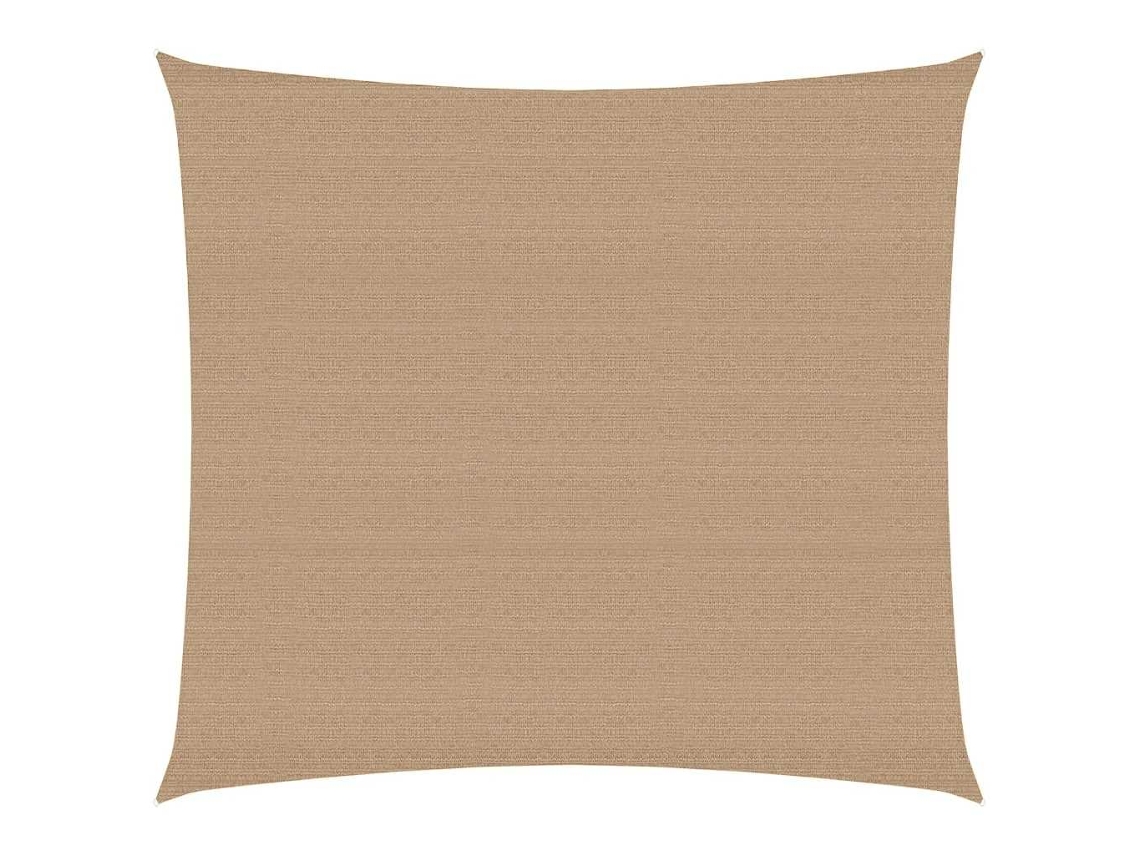 Maison Exclusive - Toldo De Vela Hdpe Gris Taupe 160 G/m² 4x4 M