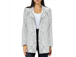 Fasst-chaqueta De Lentejuelas Para Mujer Blazer Casual De Frente Abierto Con Forro Suave