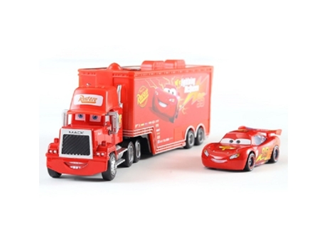 Coches de Plástico Pixar, Camión de Juguete Jackson Storm Mack Dd
