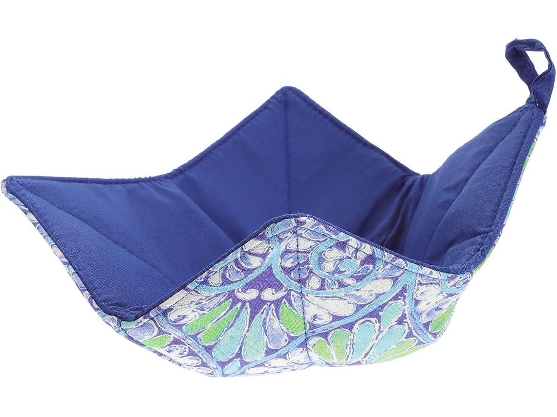 Soporte Para Cuencos Apto Para Microondas, Fabricado En Algodón Resistente Al Calor, Con Cojín Aislante Para Alimentos Calientes.