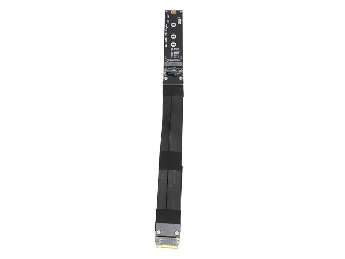 Cabo De Extensão M.2 Nvme Ssd Pcie 3.0 X4 32g/bps Chave M Para Win Linux 15cm