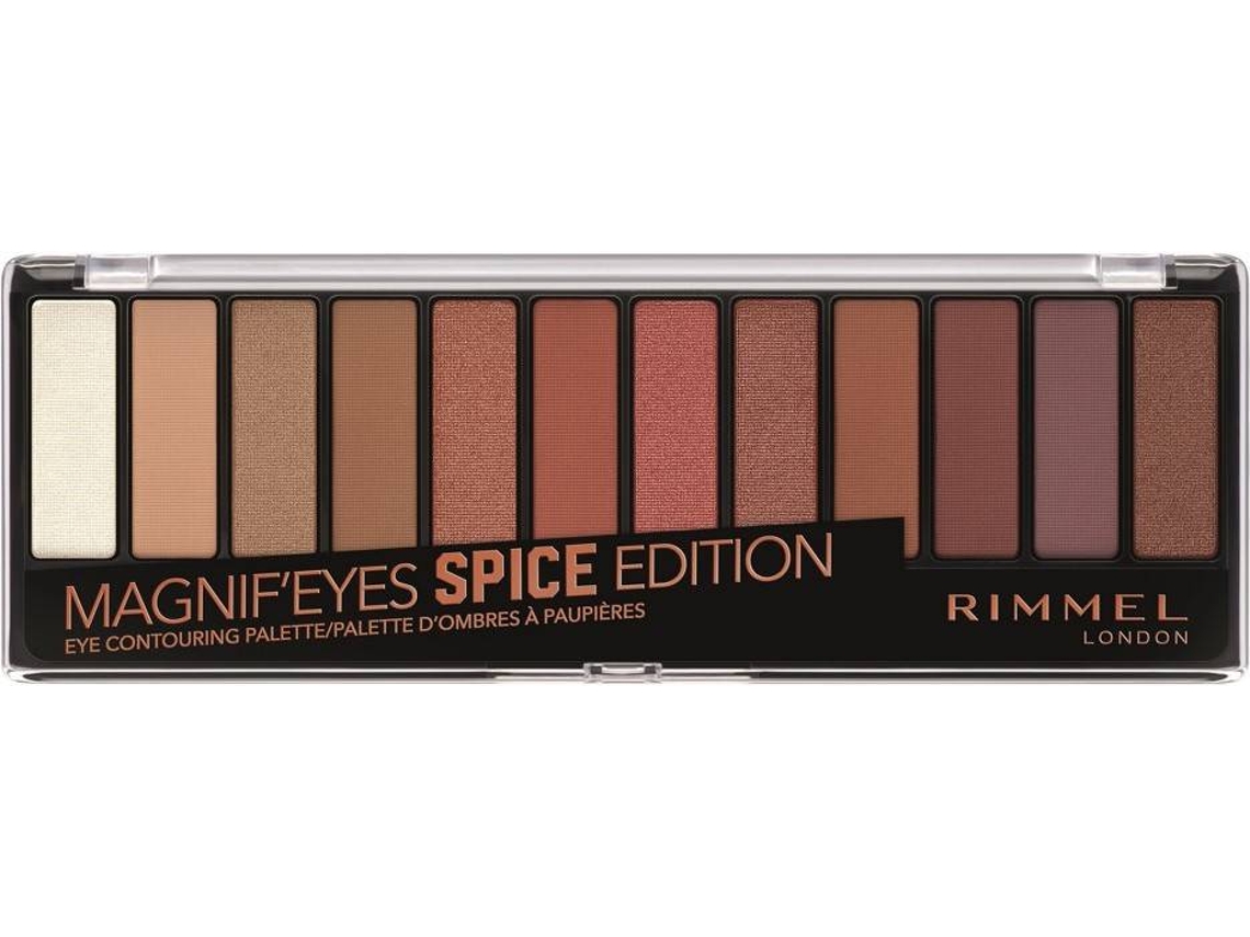 Paleta de Sombras RIMMEL Magnif' 12 Pan Shade Spice