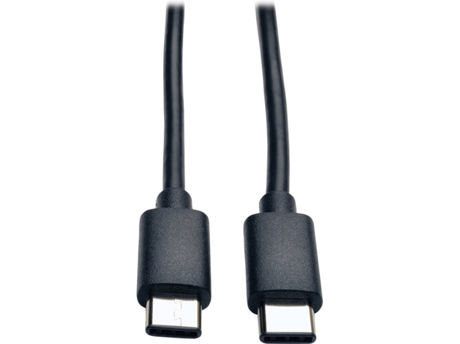 Cable USB TRIPP LITE (USB-C - USB-C - 1.8 m - Negro)