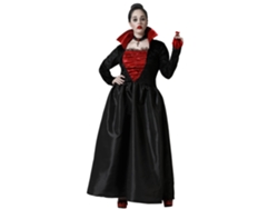 Disfraz de Vampiro Adulto Elegante/Negro para Mujer XL ATOSA