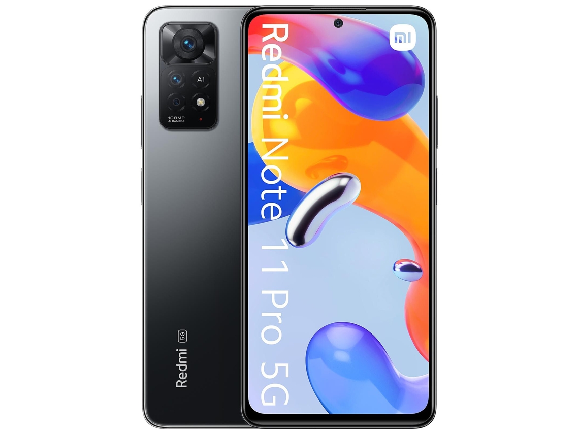 Smartphone XIAOMI Redmi Note 11 Pro 5G (Reacondicionado Marcas Mínimas - 128 GB - Negro)