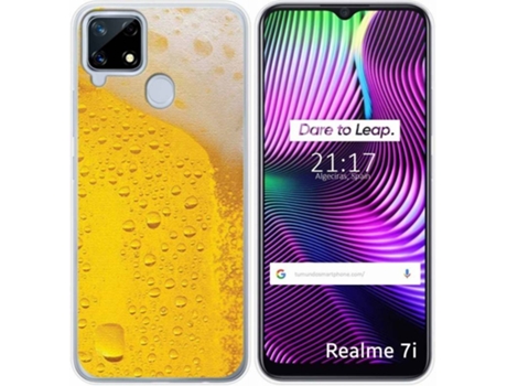 Carcasa Realme 7i / Narzo 30A TUMUNDOSMARTPHONE Cerveza Multicolor