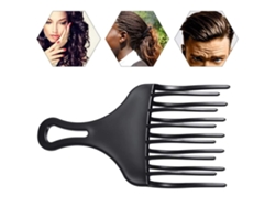 Peine De Plástico Ancho Para Pelo Afro Peine De Pelo Herramienta De Peinado Estilista