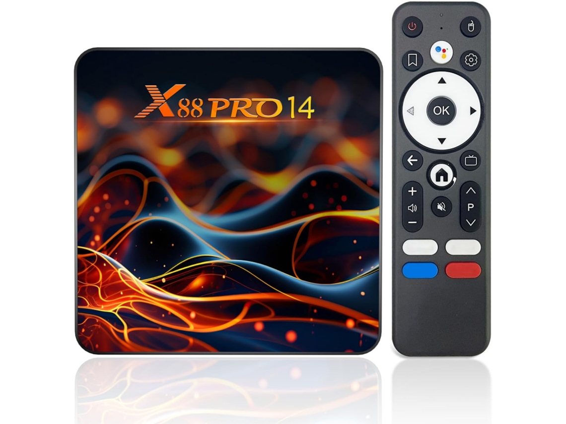 Tv Box Android 14 2gb Ram 16gb Rom Rk3518 Dual Wifi6 4k Ethernet Usb3.0