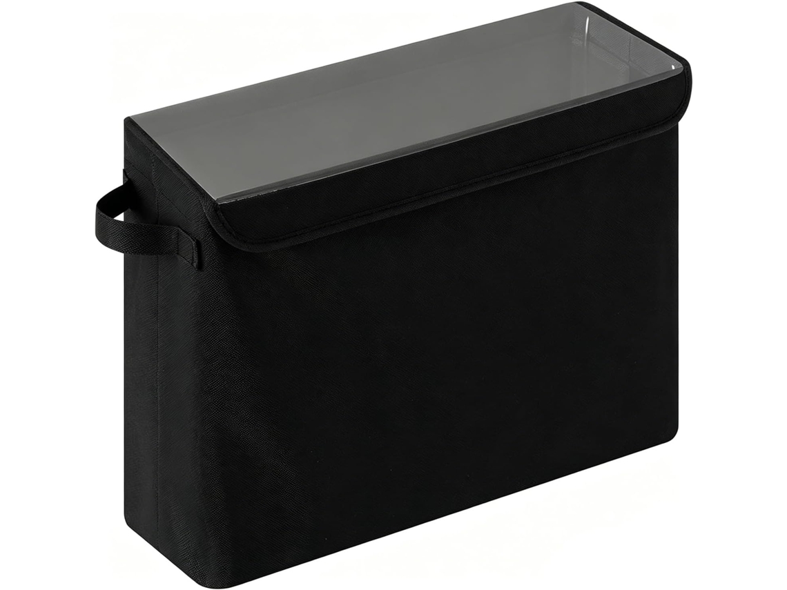 Porta-papel Higiénico Compacto Con Cubierta De Pvc Transparente Plegable Para Pequeños Espacios Soporte