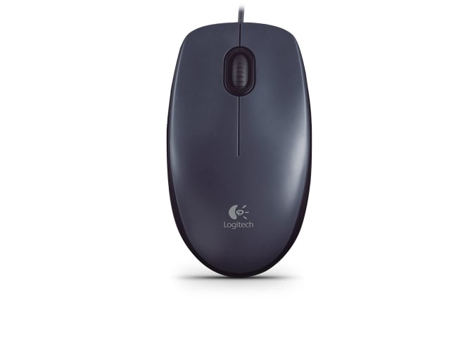 Ratón LOGITECH M-90 (1000 dpi - Azul)