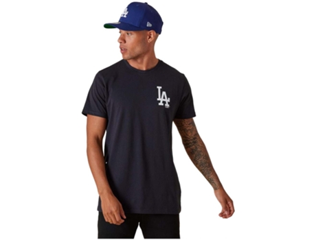 Camiseta de Hombre NEW ERA Corta Mlb Championship Negro (XL)
